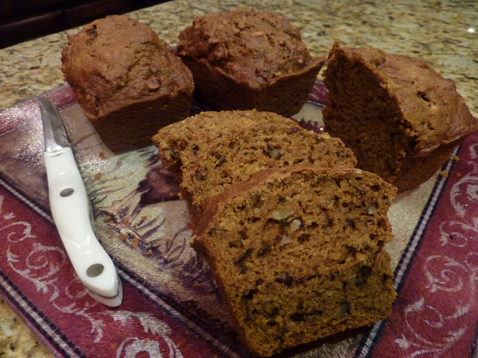 Creative Hospitality Super Moist Pumpkin Nut Bread