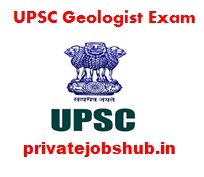 UPSC Geologist Exam UPSC Geologist Exam