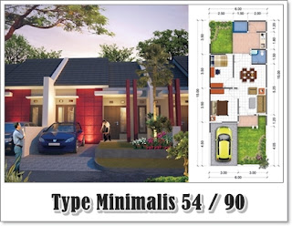 Rumah minimalis Type 54, Membangun Rumah Minimalis, Bangun Rumah Minimalis, Rumah Minimalis, 