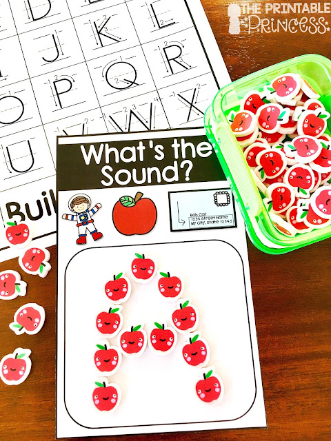 The Printable Princess: Beginning Sounds Activities, Games, and Centers
