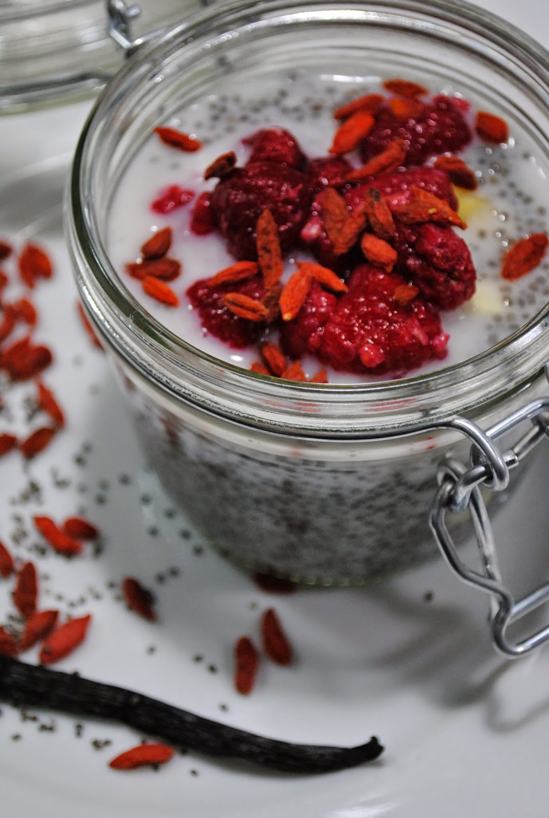healthy way of living Migdałowy pudding z nasion CHIA