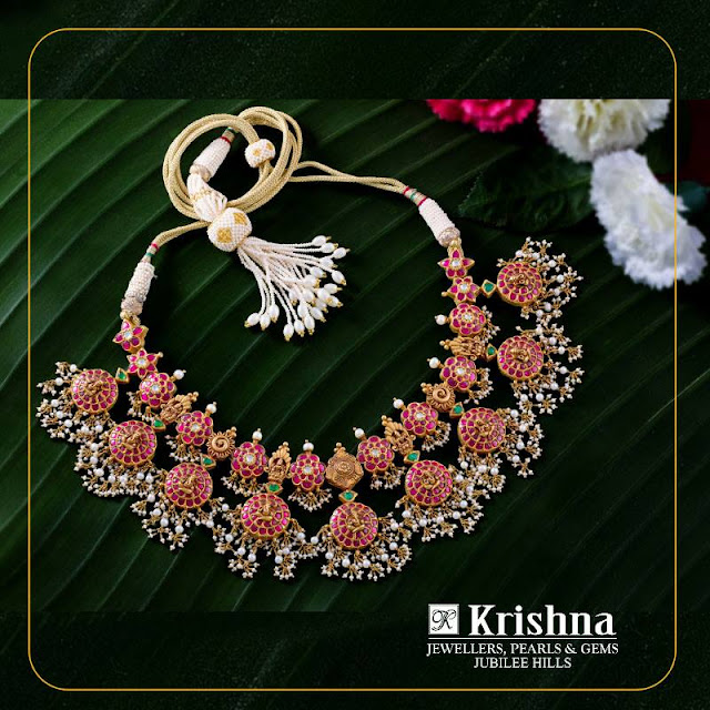 Exclusive Temple sets by Krishna Jewellers
