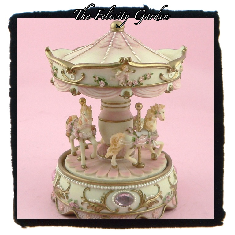 The Felicity Garden: Baby Seraphine Classic Musical Carousel The Felicity Garden: Baby Seraphine Classic Musical Carousel