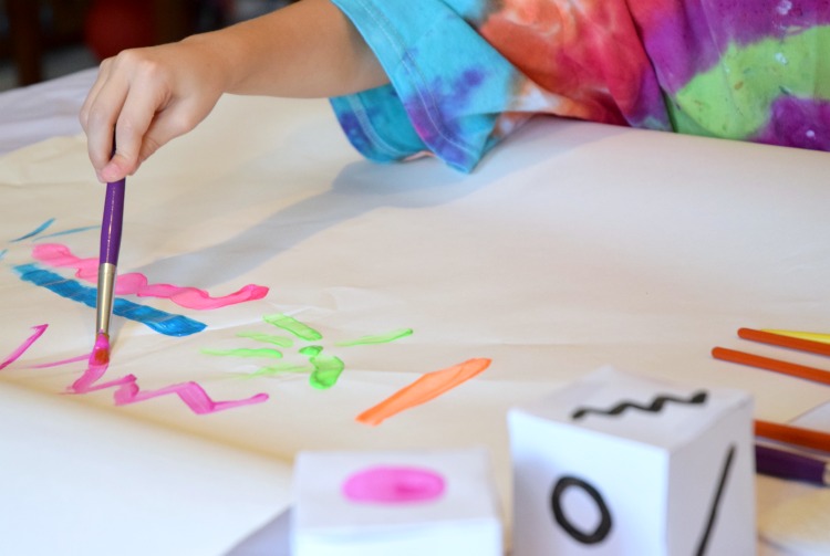 Paint By Dice What Can We Do With Paper And Glue