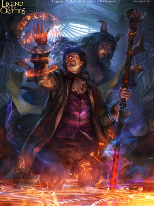As ilustrações de fantasia para o game Legend of the Cryptids de Randy Vargas Randy Vargas vargasni deviantart artstation arte ilustrações fantasia games legend of the cryptids
