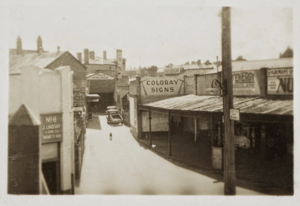Albert Tucker King's Arcade (1937) Painting Evolution