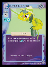 My Little Pony Swing into Action Premiere CCG Card
