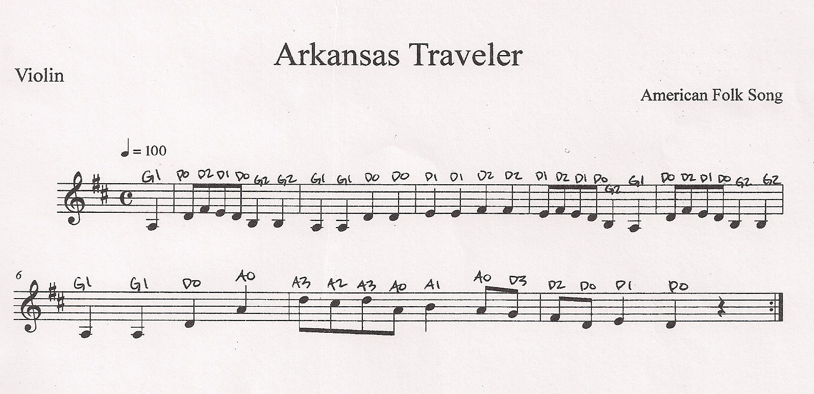 Vineyard Violins Arkansas Traveler (Festival Song)