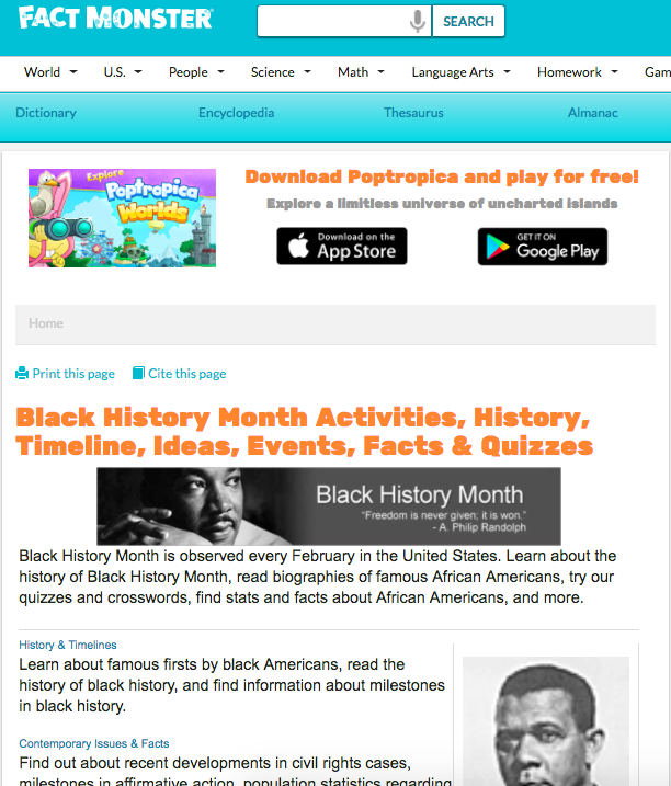 the library voice a black history month collection full of black history month timeline