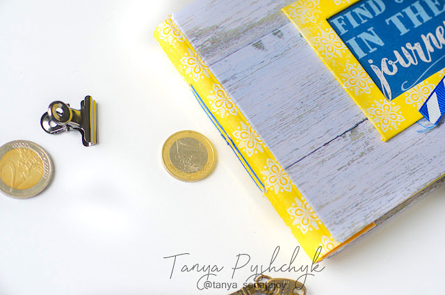 Scraps of Darkness scrapbook kits DIY Travel Mini Album Video Tutorial w/our Apr 2017 kit, by Tanya SonataJoy