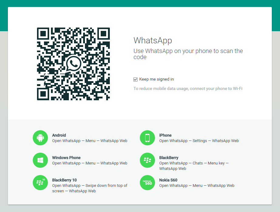 How To Use Messengers Whatsapp Web Qr Code