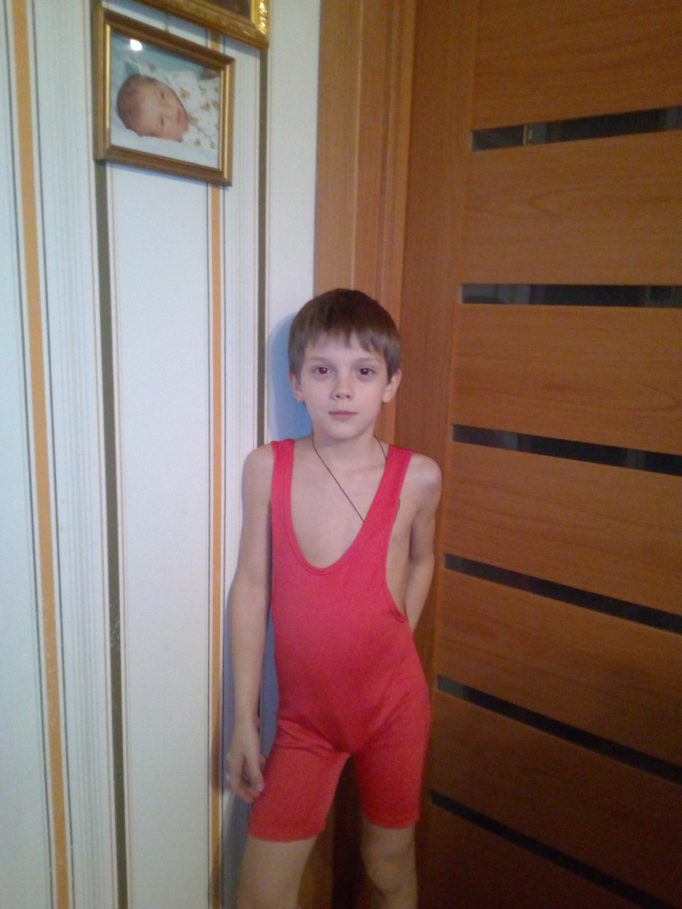 Мальчик в трико