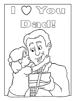 Free Happy Fathers Day Coloring Pages, Printable