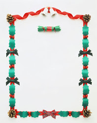 border christmas clip holiday card happy