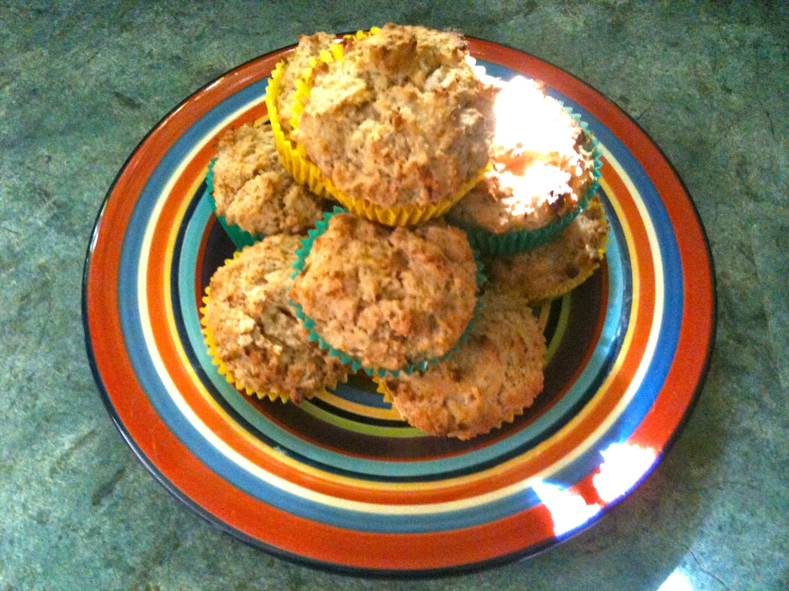 The Active Scrawler Allergy free banana muffins recipe