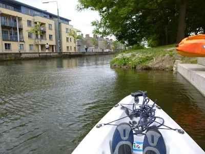 Kayaking on the Grand Canal in Dublin
