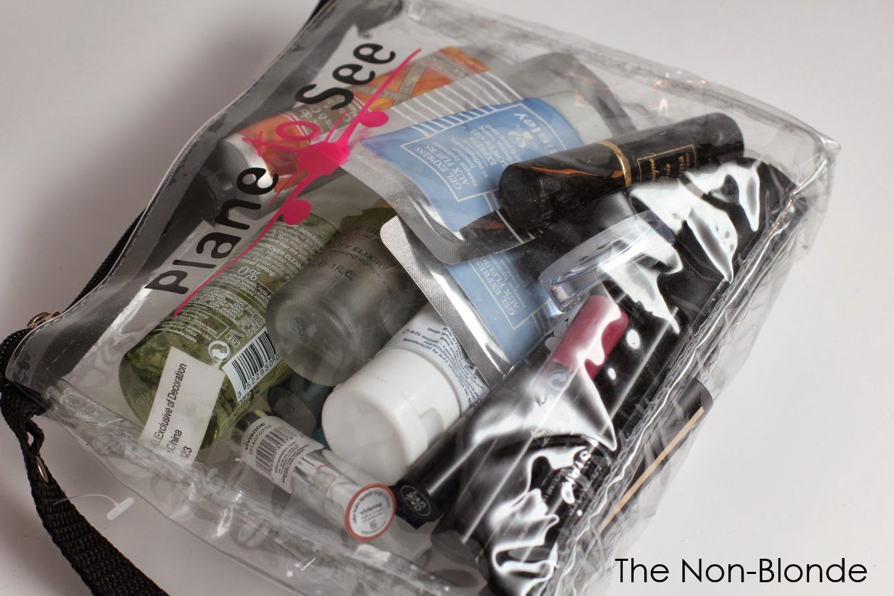 My Travel Baggie 2014 Edition The NonBlonde