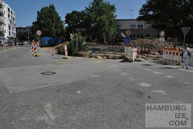 © hamburgize.com / Stefan Warda Schanzenstraße / Sternschanze - Baustelle