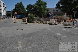 © hamburgize.com / Stefan Warda Schanzenstraße / Sternschanze - Baustelle