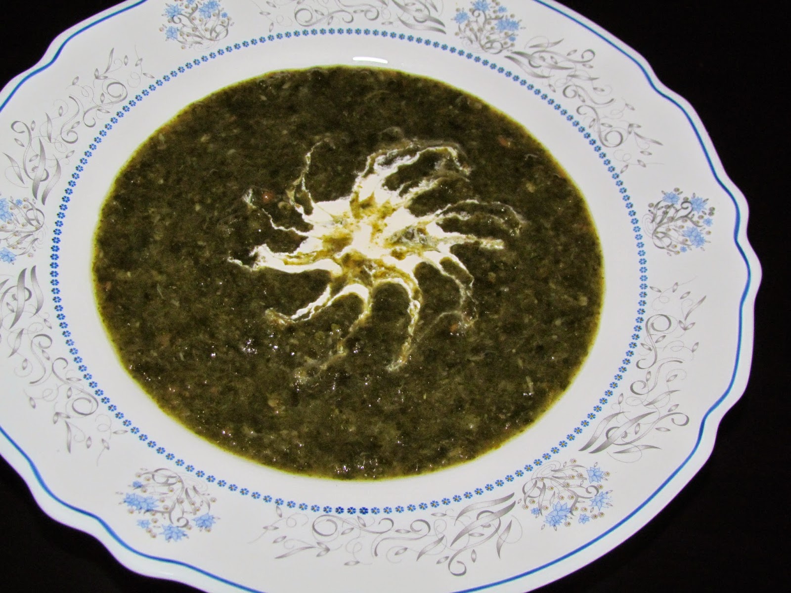 Supa crema de leurda / Ramsons (Wild garlic) cream soup
