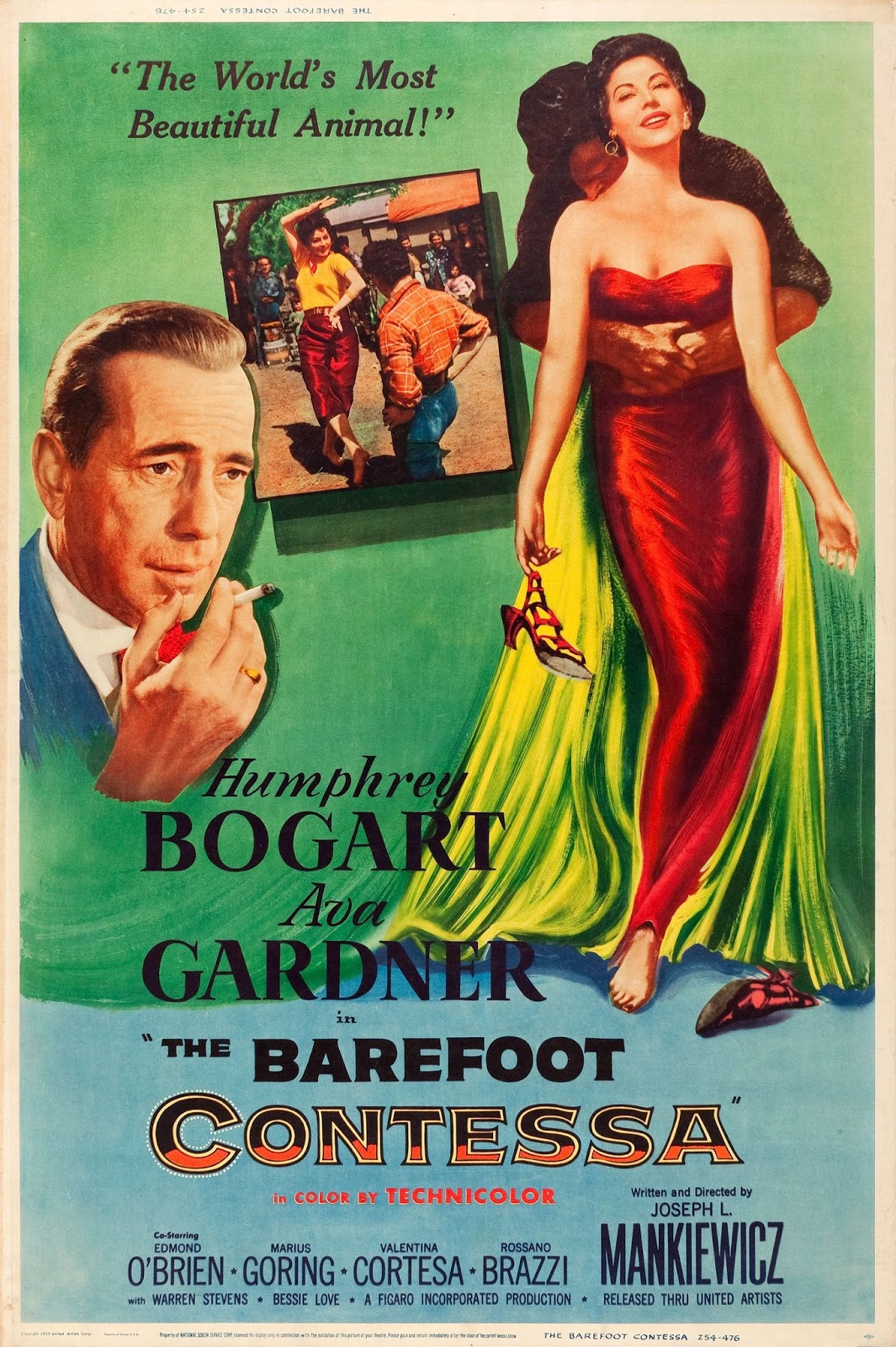Fit Découvrir La Comtesse Aux Pieds Nus Le goût du cinéma: La Comtesse aux pieds nus (The Barefoot Contessa de