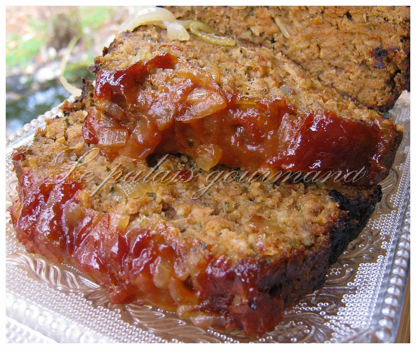 Le palais gourmand Pain de viande,sauce