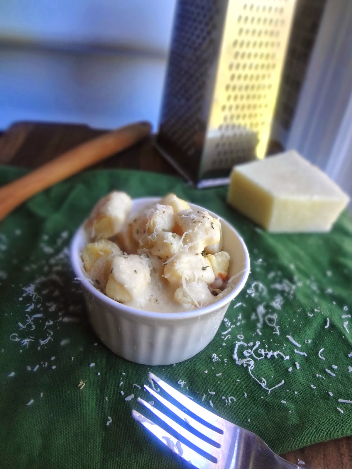 The Cooking Actress Toasted Ricotta Gnocchi with Parmesan Truffle