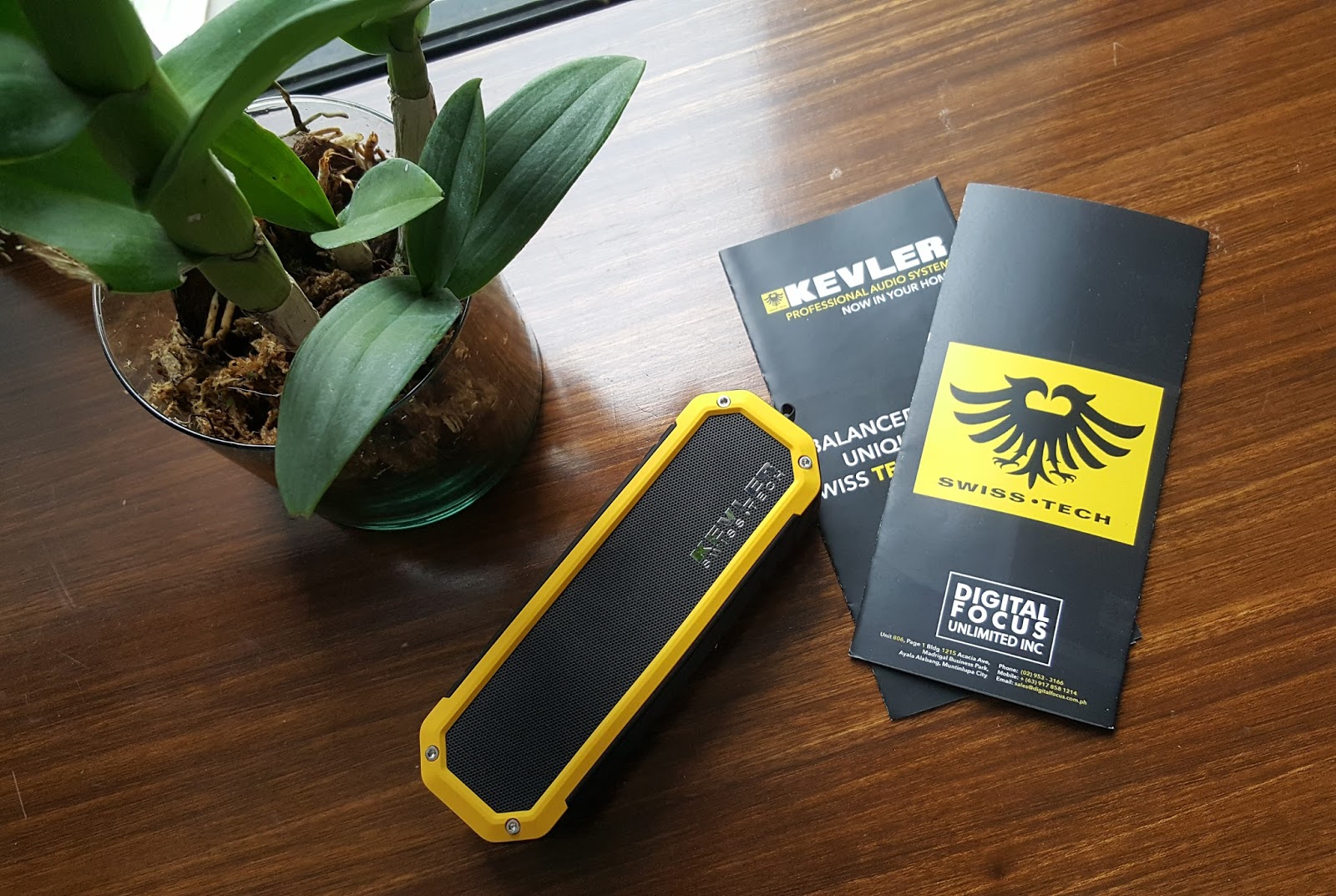 kevler swiss tech speaker