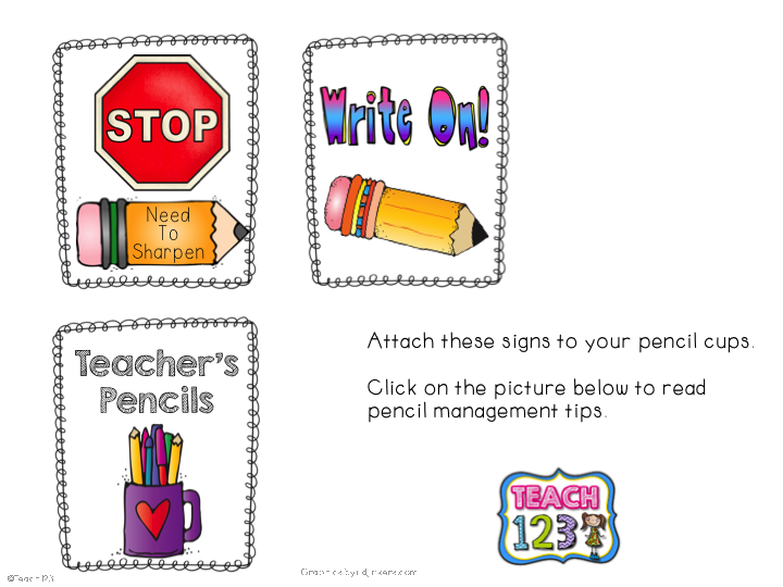 http://teach123-school.blogspot.com/2012/08/pencil-management.html
