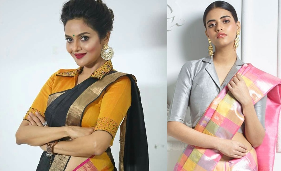 Deepika's Top 10 High Neck Saree Blouse Designs - Paperblog