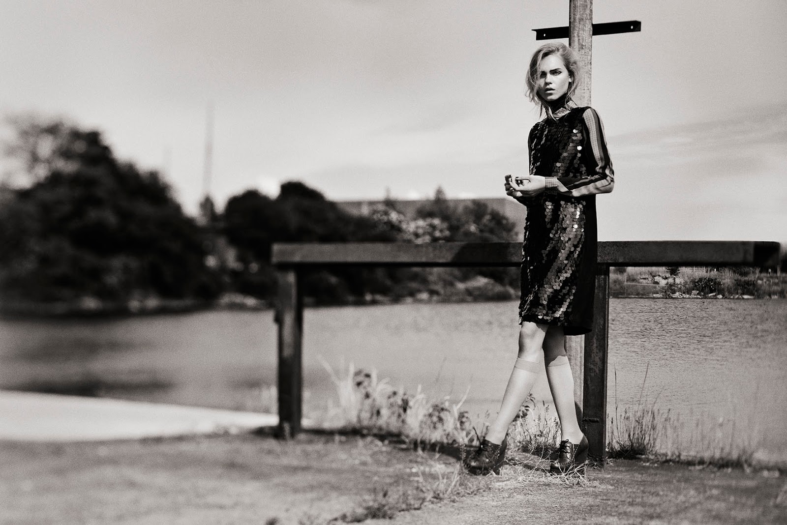 the new mod: line brems by sune czajkowski for elle denmark october