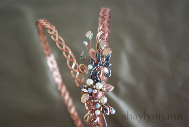 grecian style headpiece