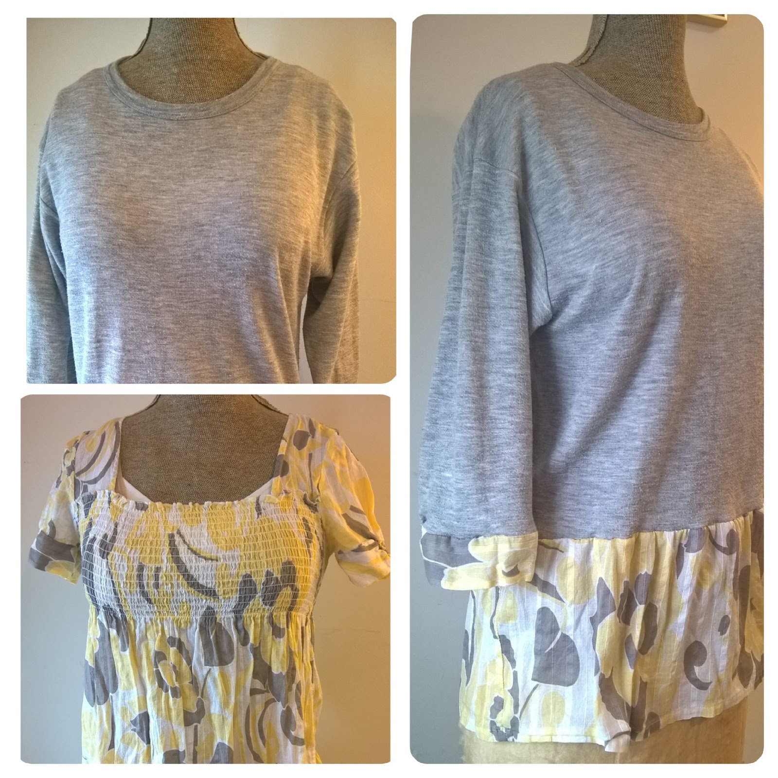 dressing up a sweatshirt