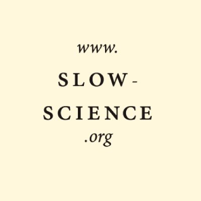 Slow Science E depois da Slow Food... a Slow Science