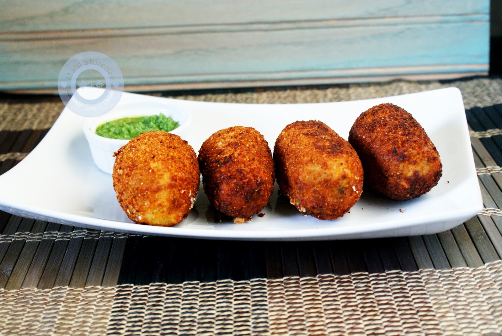 Potato Croquettes (Veg) MalasKitchen