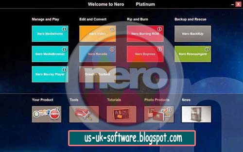 Nero Platinum 16.0.02800 CD/DVD Maker Full Version+