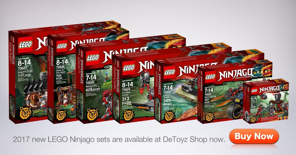 lego ninjago sets 2017
