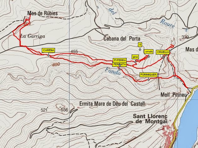 PASSOS PERDUTS PEL BARRANC FONDO DE SANT LLORENÇ
