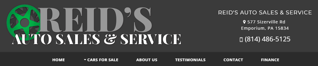 Cameron County PA News: Reid's Auto Sales & Service Updates