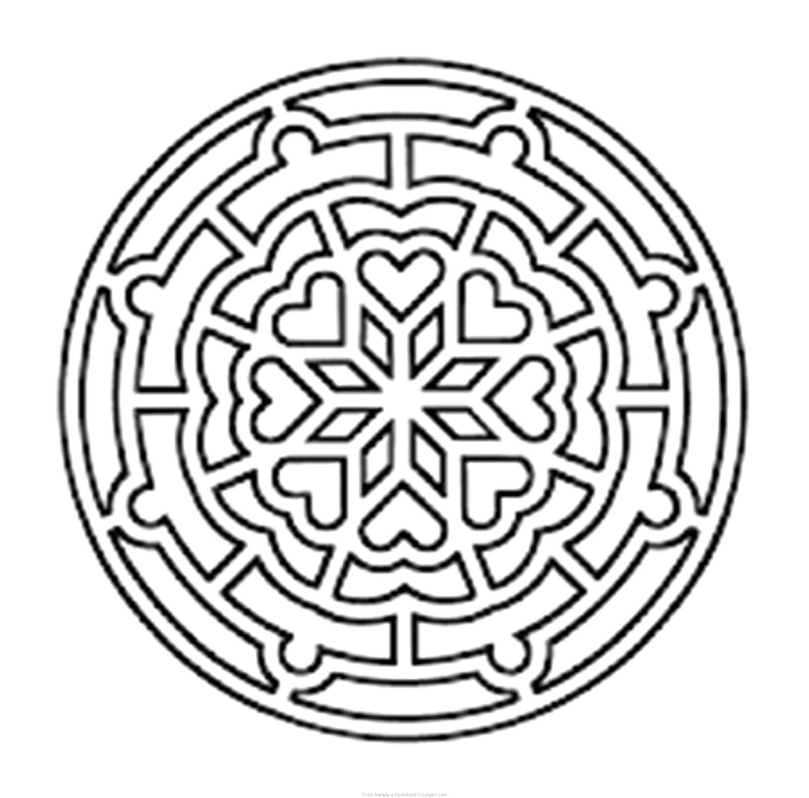 mandala muster Nbs-shop-3d bogen mandala muster