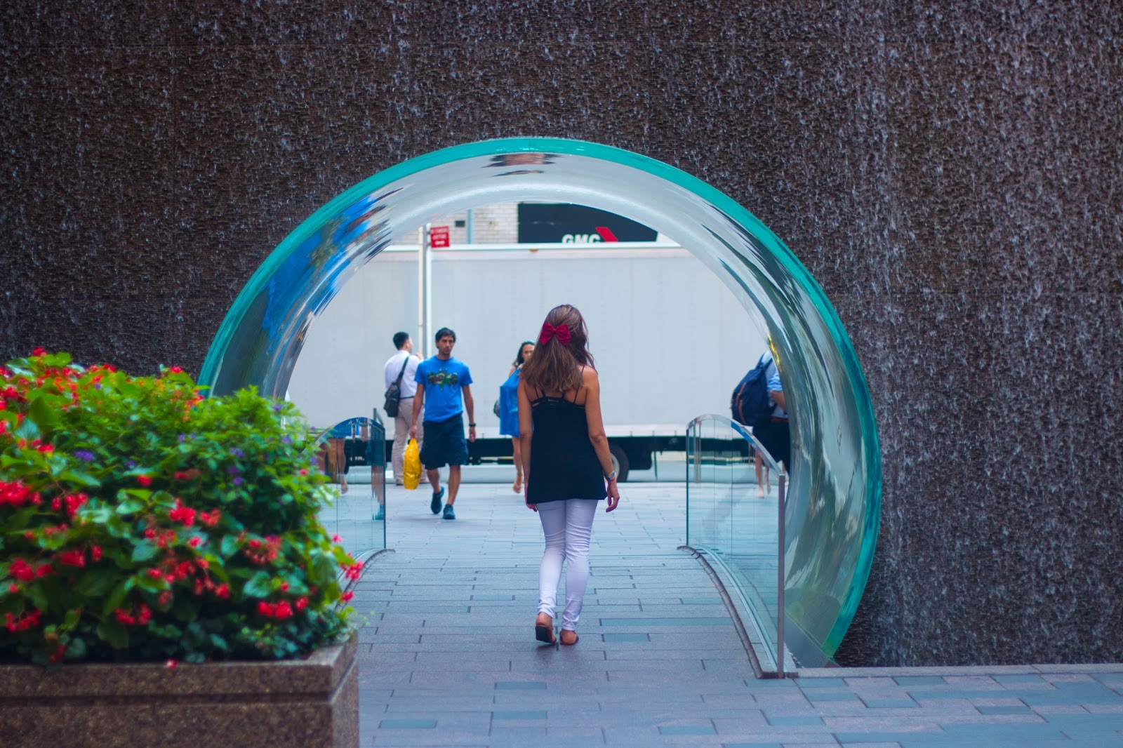 BE Unique McGrawHill Waterfall Tunnel