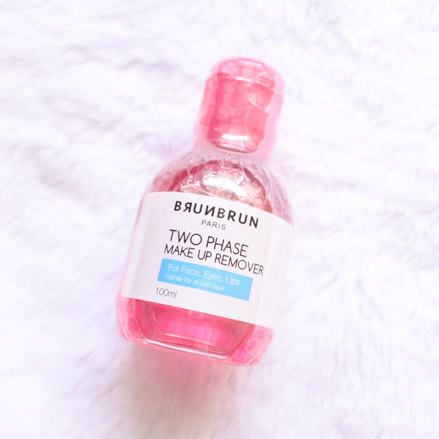 Review Brunbrun Two Phase Make Up Remover