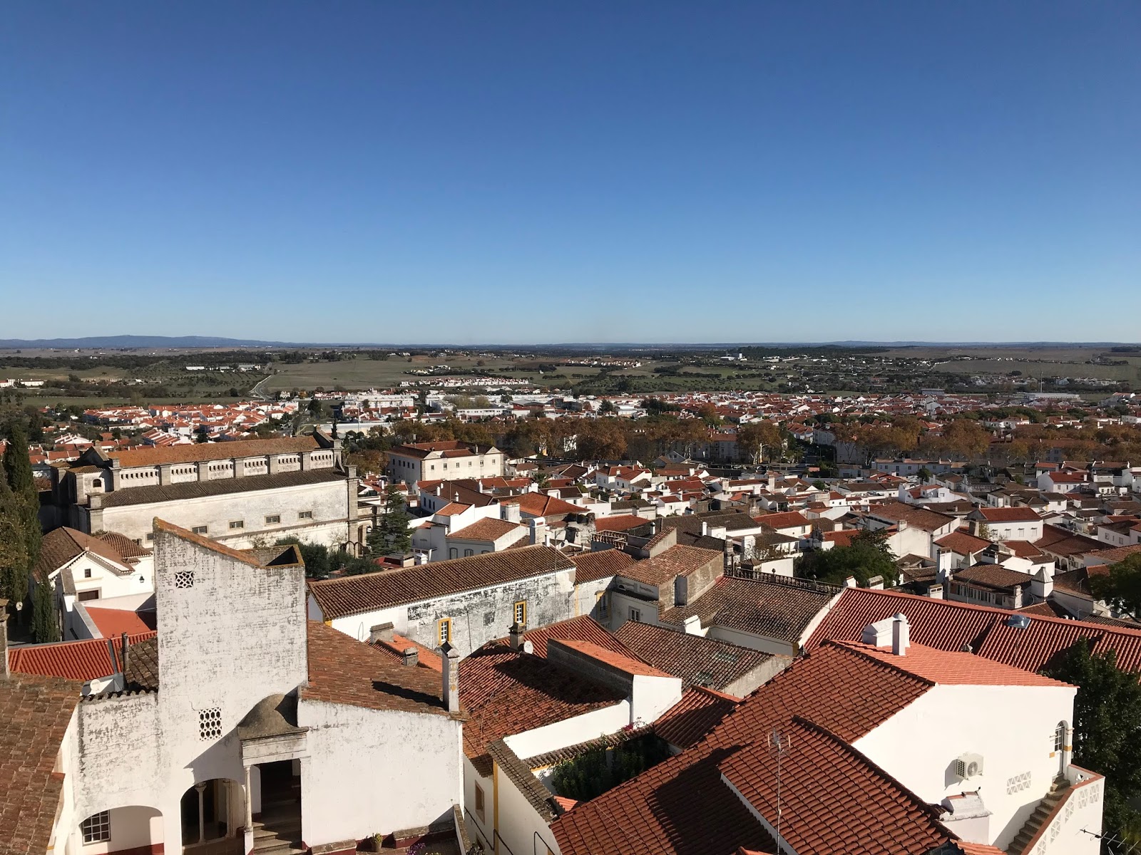 Vista da Catedral de Évora - Torre