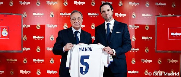 El Real Madrid y Mahou Cinco Estrellas renuevan su vínculo