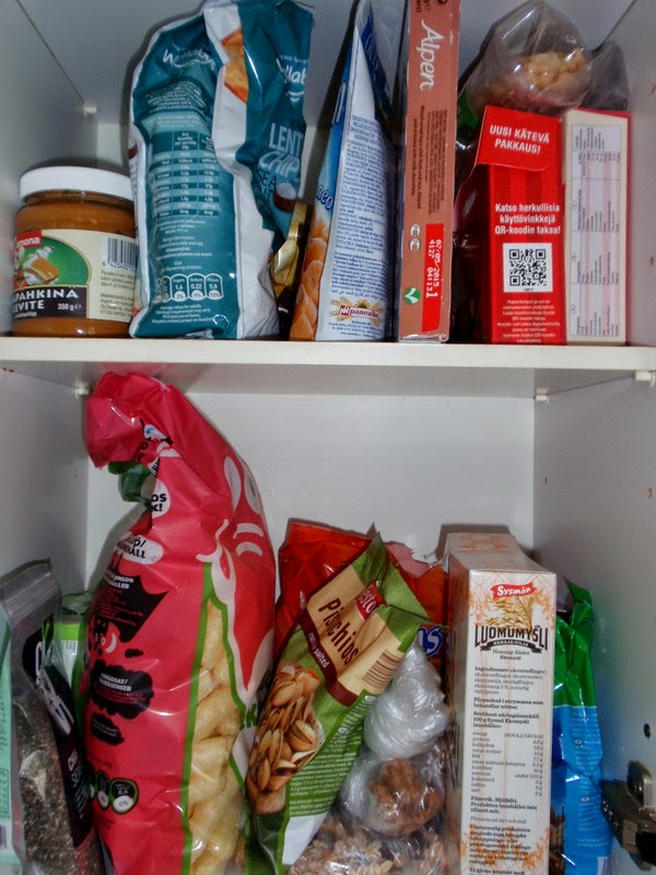 A girl has a LOT of dreams: What's in my snack pantry??