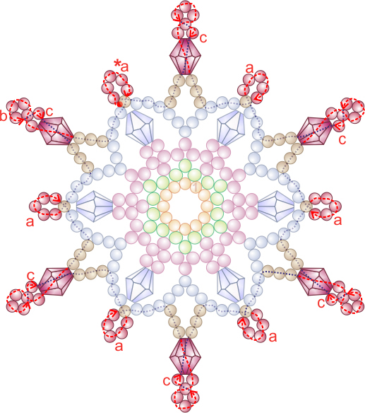 Bead Patterns and Ideas : Snowflake #7 Ornament Pattern