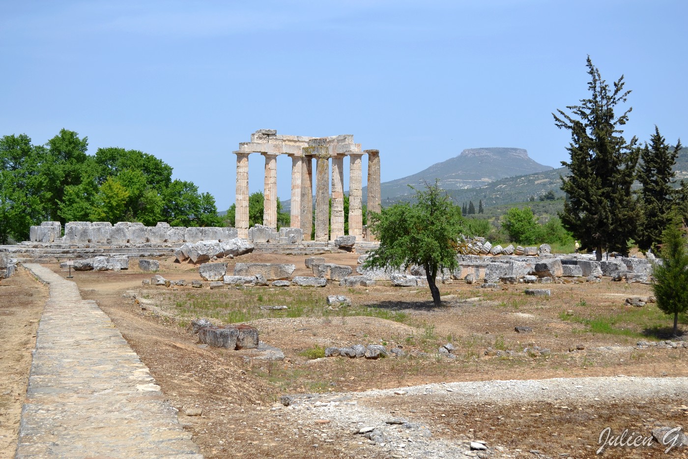 Coins du Monde GRÈCE Péloponnèse Le site antique de Némée