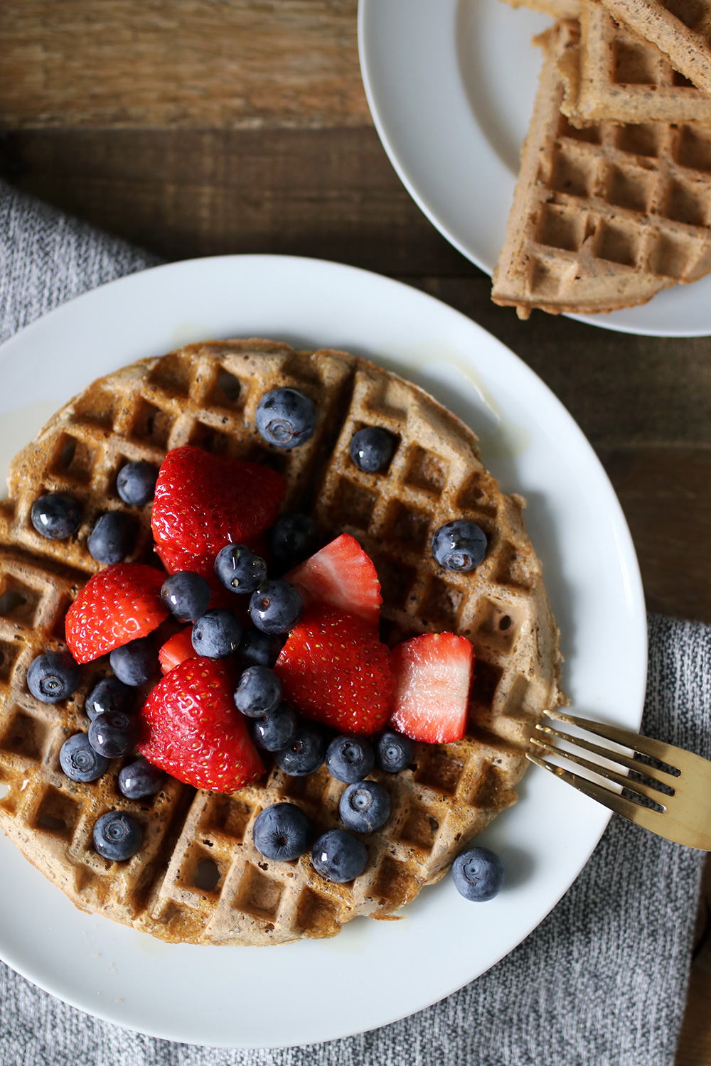 Food File: Healthy Protein Waffle Recipe – Gaby Burger