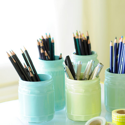 DIY.Pencils, pens and funny colors.-29013-