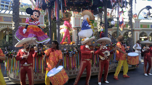 Disney's California Adventure Viva Navidad street party